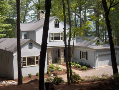 Spacious Lakefront Home at Lake Toxaway - Highlands North Carolina Land - Cashiers North Carolina Properties - Mountain Land