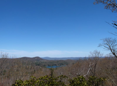 Lake & Mountain View Lot at Lake Toxaway - Highlands North Carolina Land - Cashiers North Carolina Properties - Mountain Land
