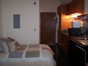 Interior of the unit