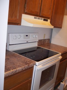 New Range installed in Kitchen