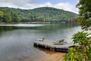 Lake View of Dock