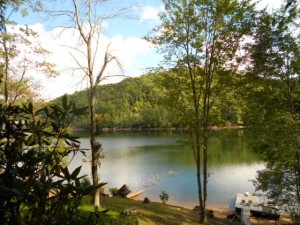 Lake and Mountains